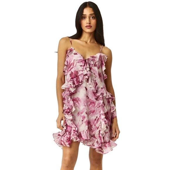 Misa Los Angelos Niamat Mini Dress New With Tags Sz M - Picture 4 of 4